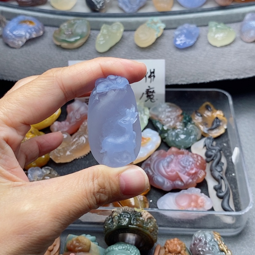 【闪购商品】未镶嵌吊坠定制玛瑙