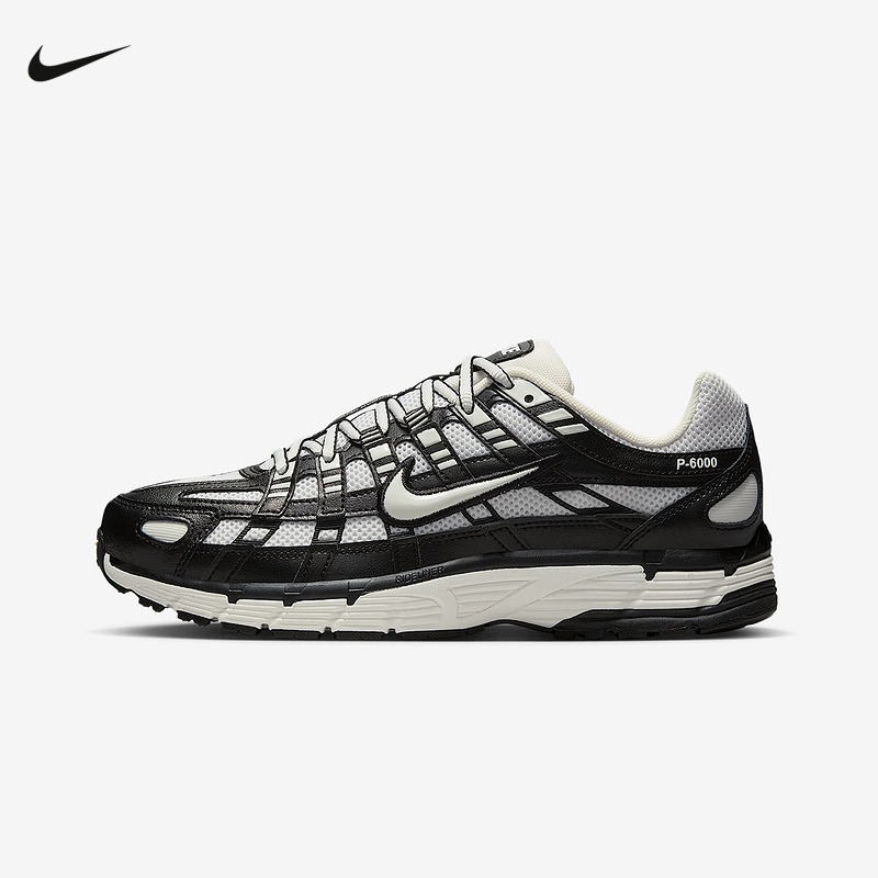 Nike耐克女鞋P-6000新款老爹鞋轻便网眼透气运动跑步鞋BV1021-011