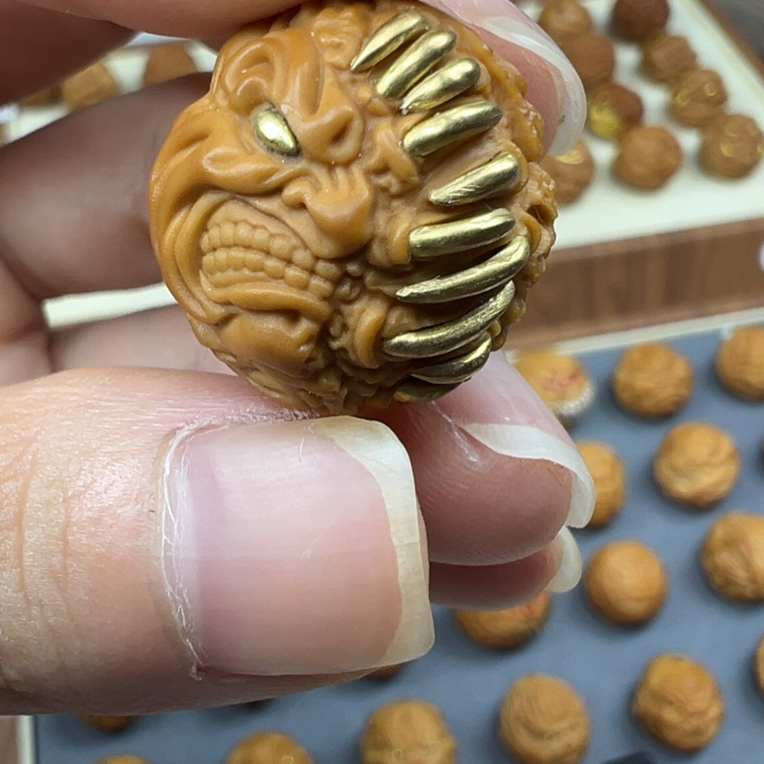 猴头核桃吊坠重工吞噬佛爷