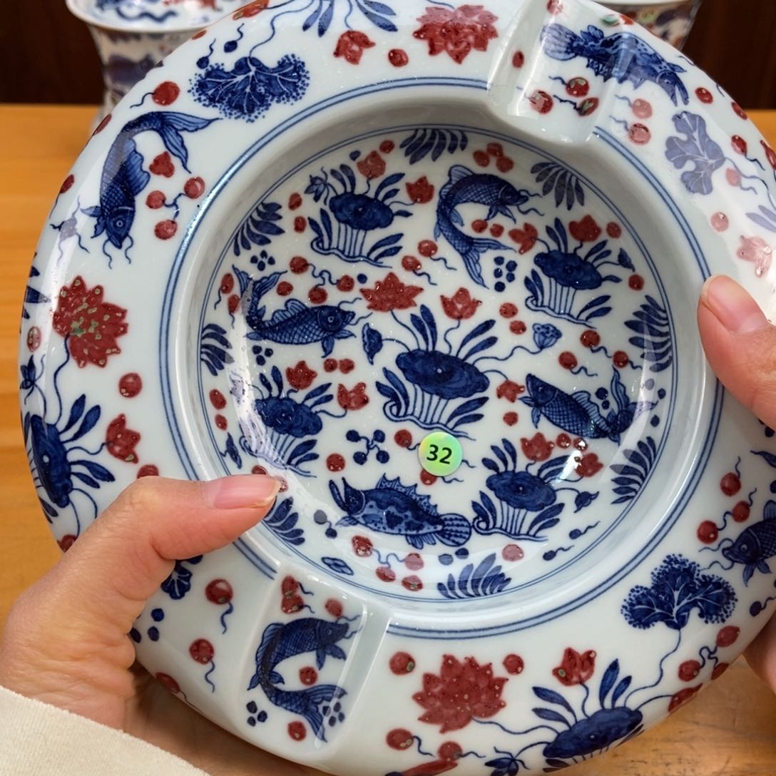 手绘现代茶具非古董