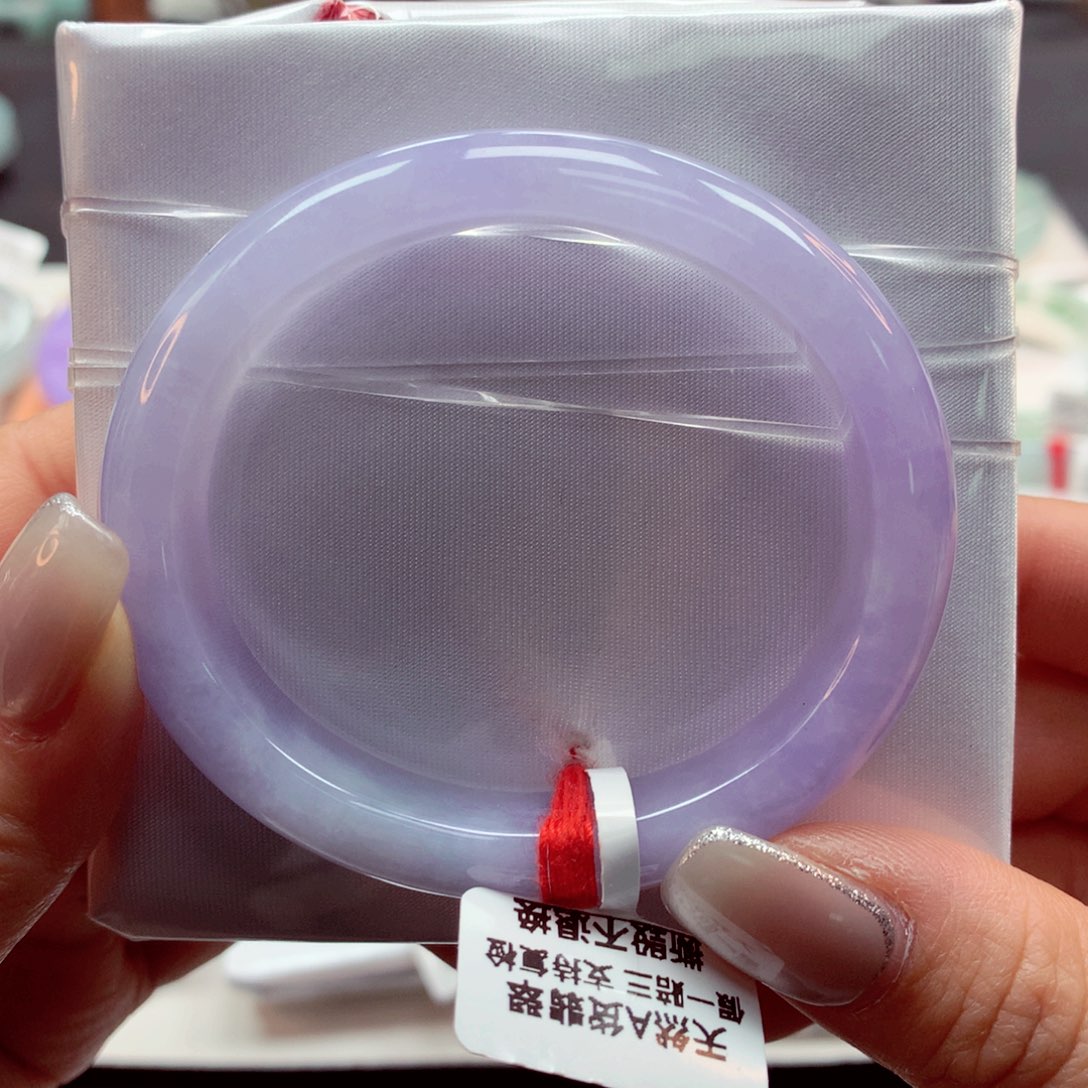 翡翠手镯未镶嵌53贵妃4号88