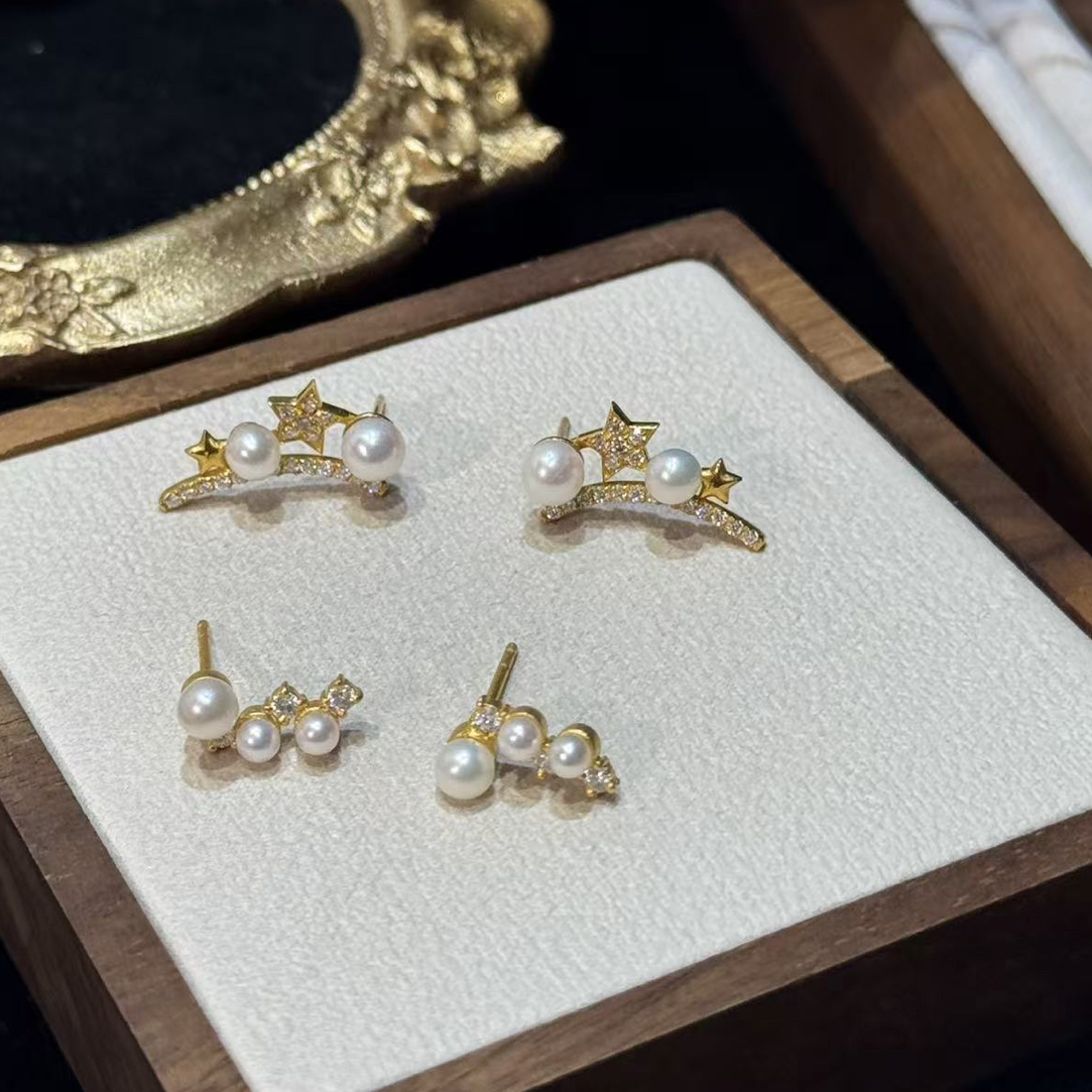 足金999 黄金5G工艺 耳饰