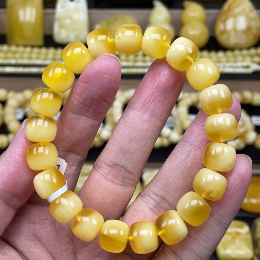 琥珀裸石未镶嵌琥珀蜜蜡