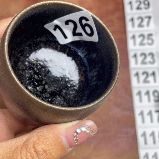 茶盏沐雨茶器柴烧主人杯