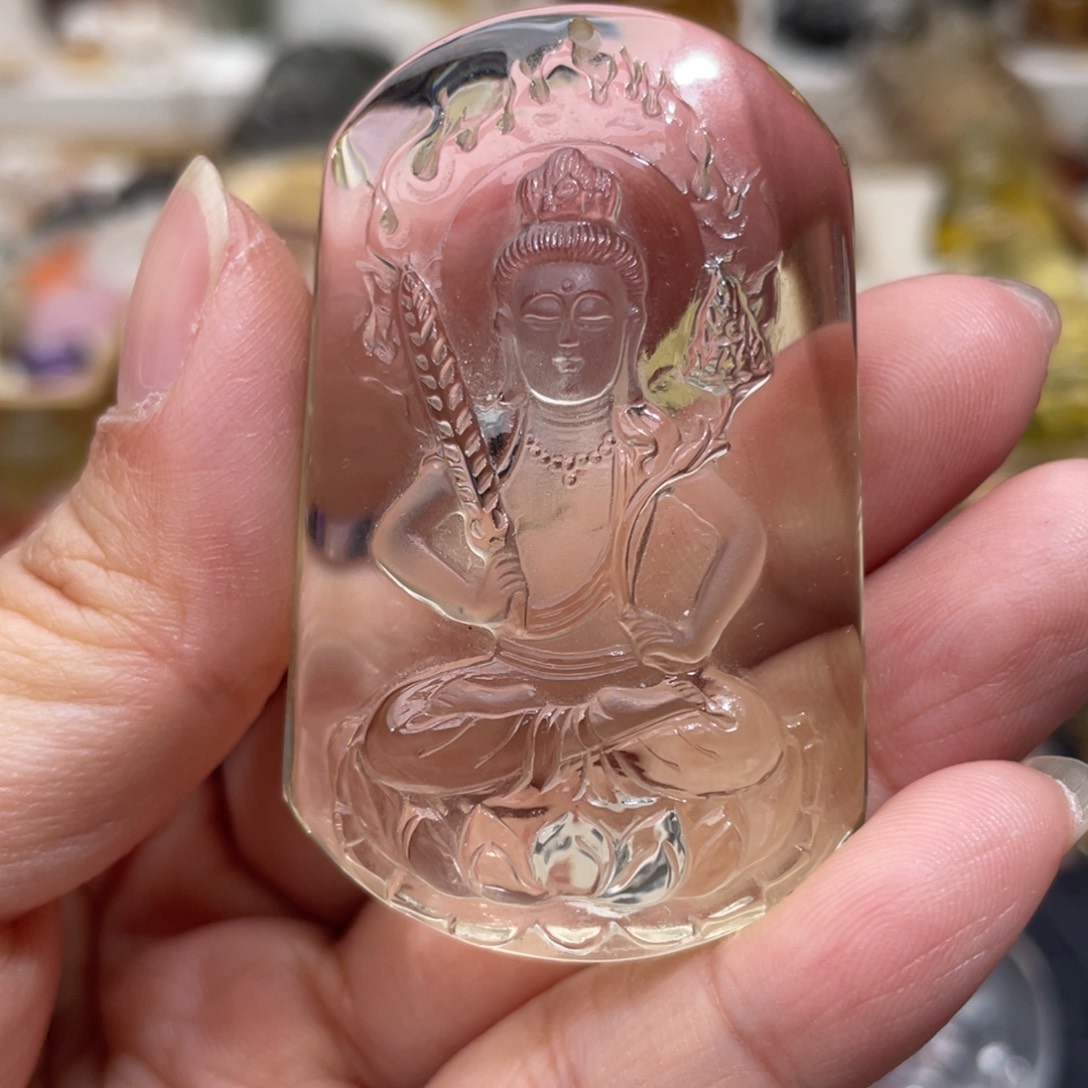 水晶颈饰未镶嵌定制