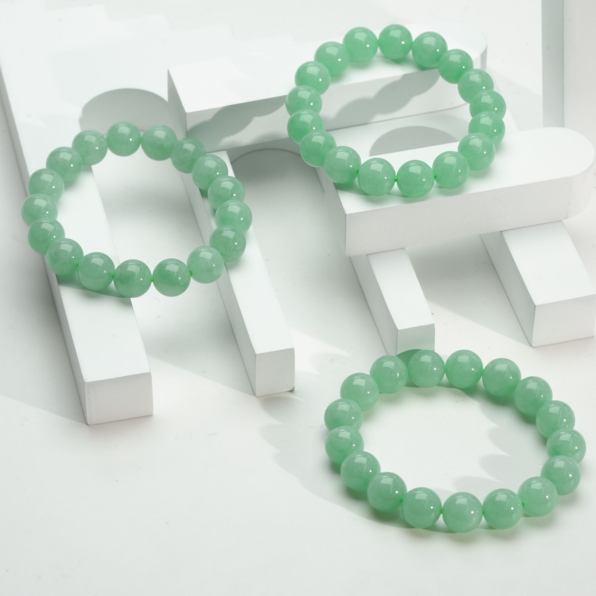 【小北好物】翡翠单圈手串约11mm17颗【多样性发一件】QS27X194