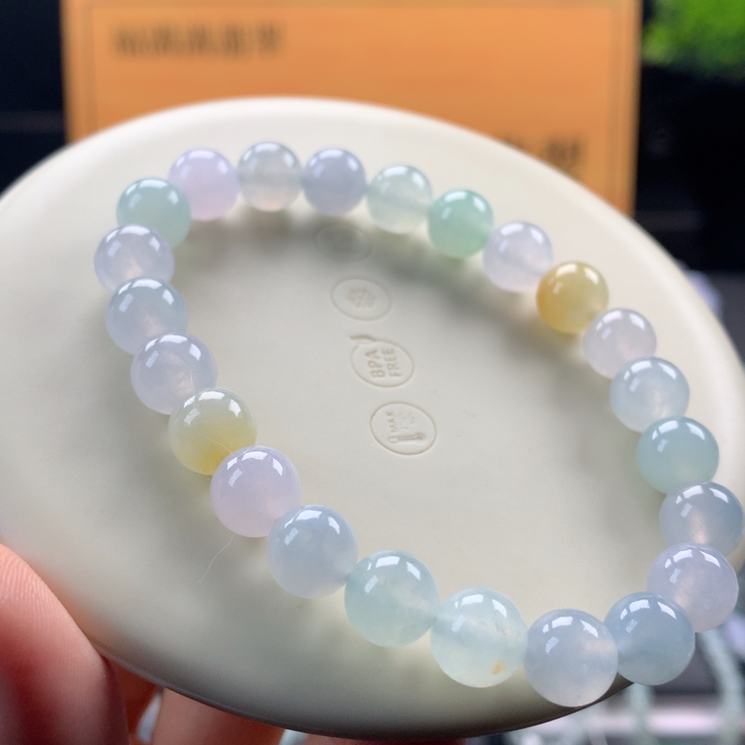 翡翠未镶嵌手链卡8