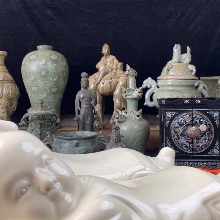 摆件我们都是好朋友