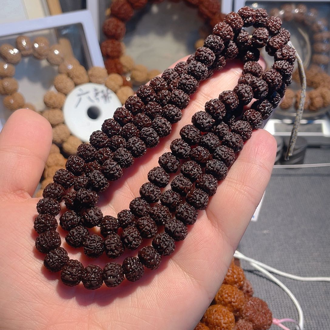 手串金刚菩提108平细飞碟【超】