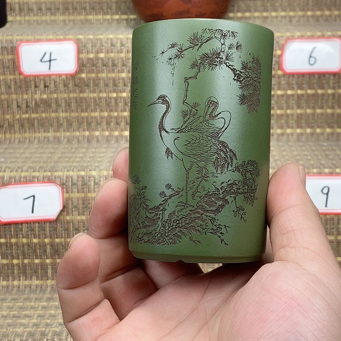 紫砂花盆我在等他来