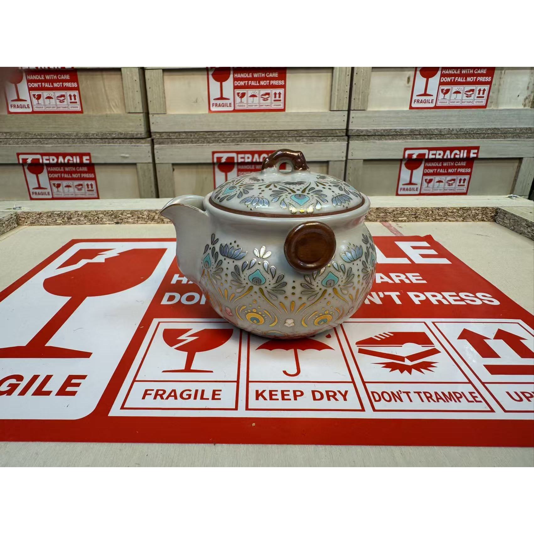 古颂宝瓶茶壶1696