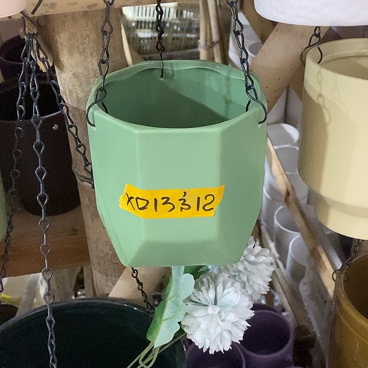 摆件陶盆有孔 微瑕介意勿拍