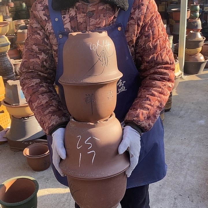 紫砂花盆紫砂花盆