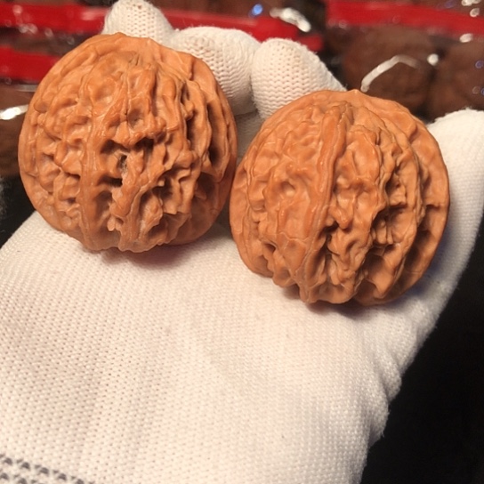 把件文玩核桃苹果园40