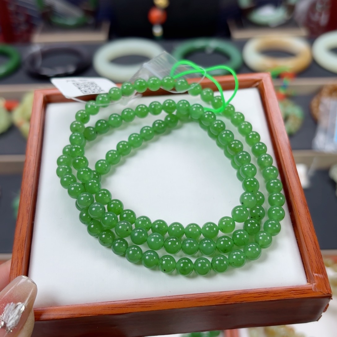 和田玉手链未镶嵌