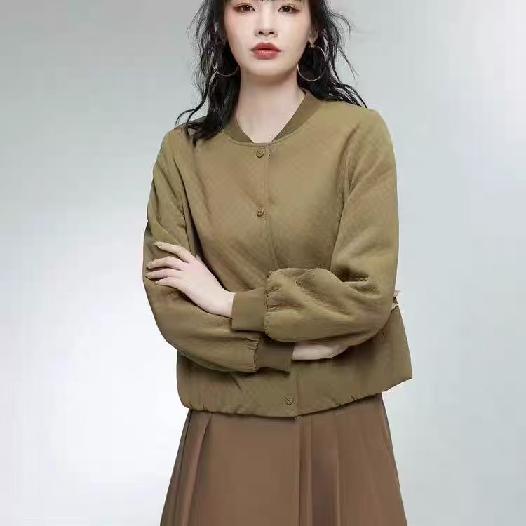 【JX6031棒球服外套】M多多专属25时尚休闲百搭女款春秋外套秋季