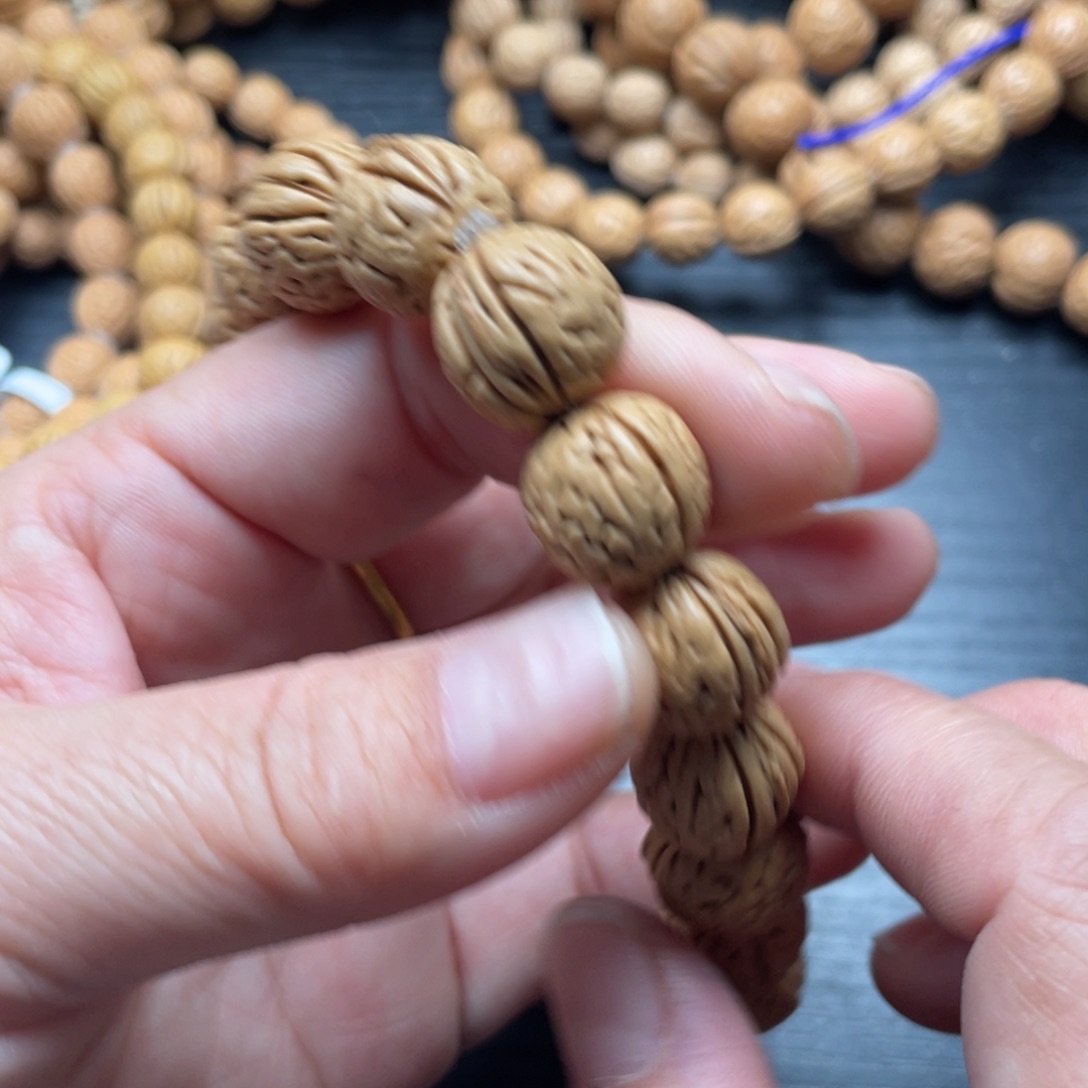 咕***嘟手串/手链核桃散籽批发小桃核88