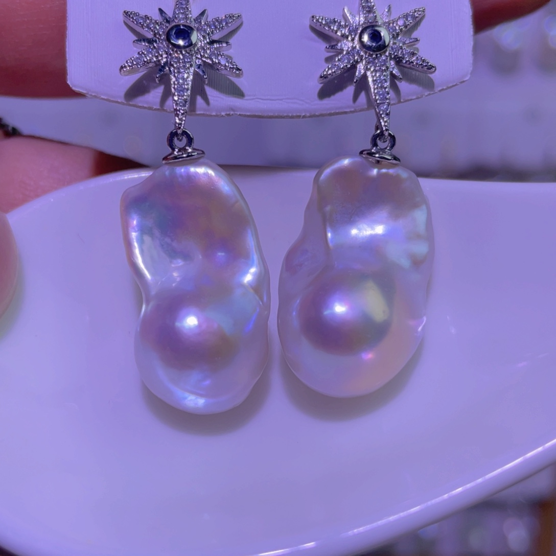 依***米淡水珍珠天然淡水珍珠吊坠未镶嵌