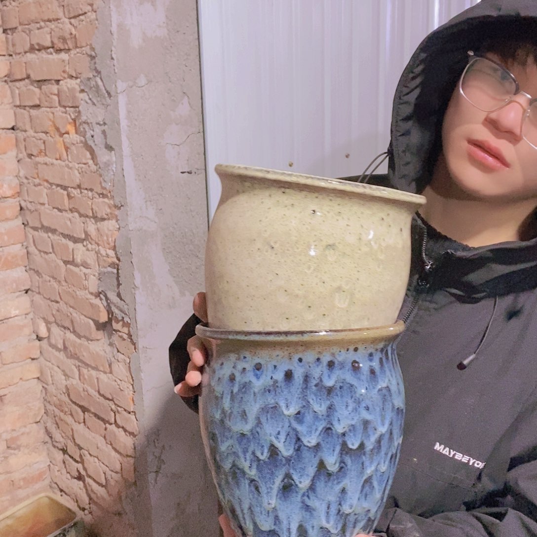 紫砂花盆瑕疵18/20｜uj g f hj h g g