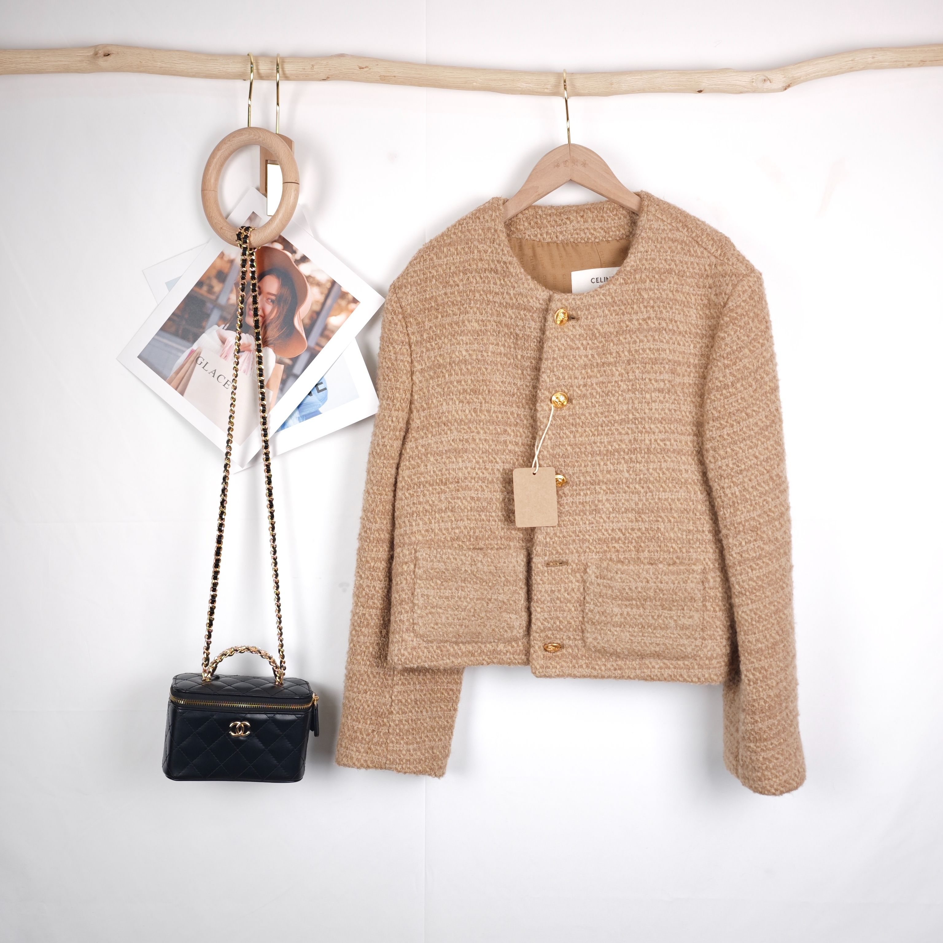 99新 Celine/思琳  海囤K/思琳上衣/40码/fh178907