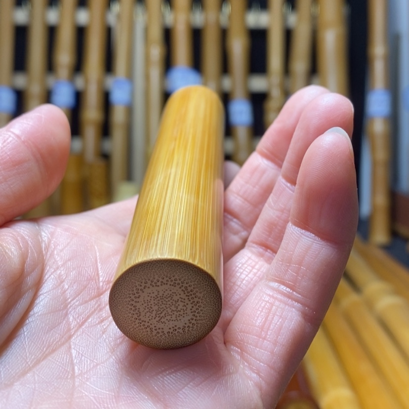 【闪购商品】那*窗实心玉竹文玩手把