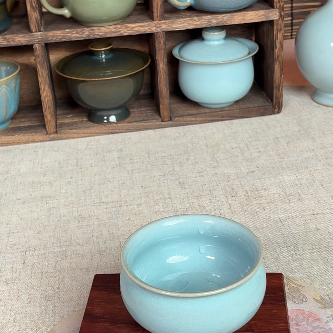 摆件陶普洱杯微瑕