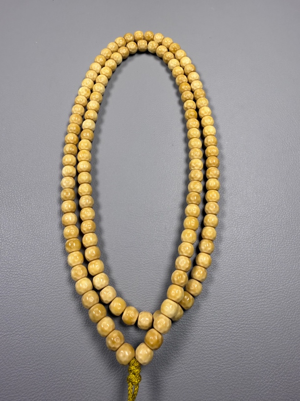 龙脊菩提原生态老料7.3×6.3龙鳞带钥匙孔