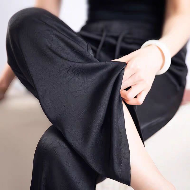 古着时尚真丝显瘦百搭裤（非图片款直播间展示为准）