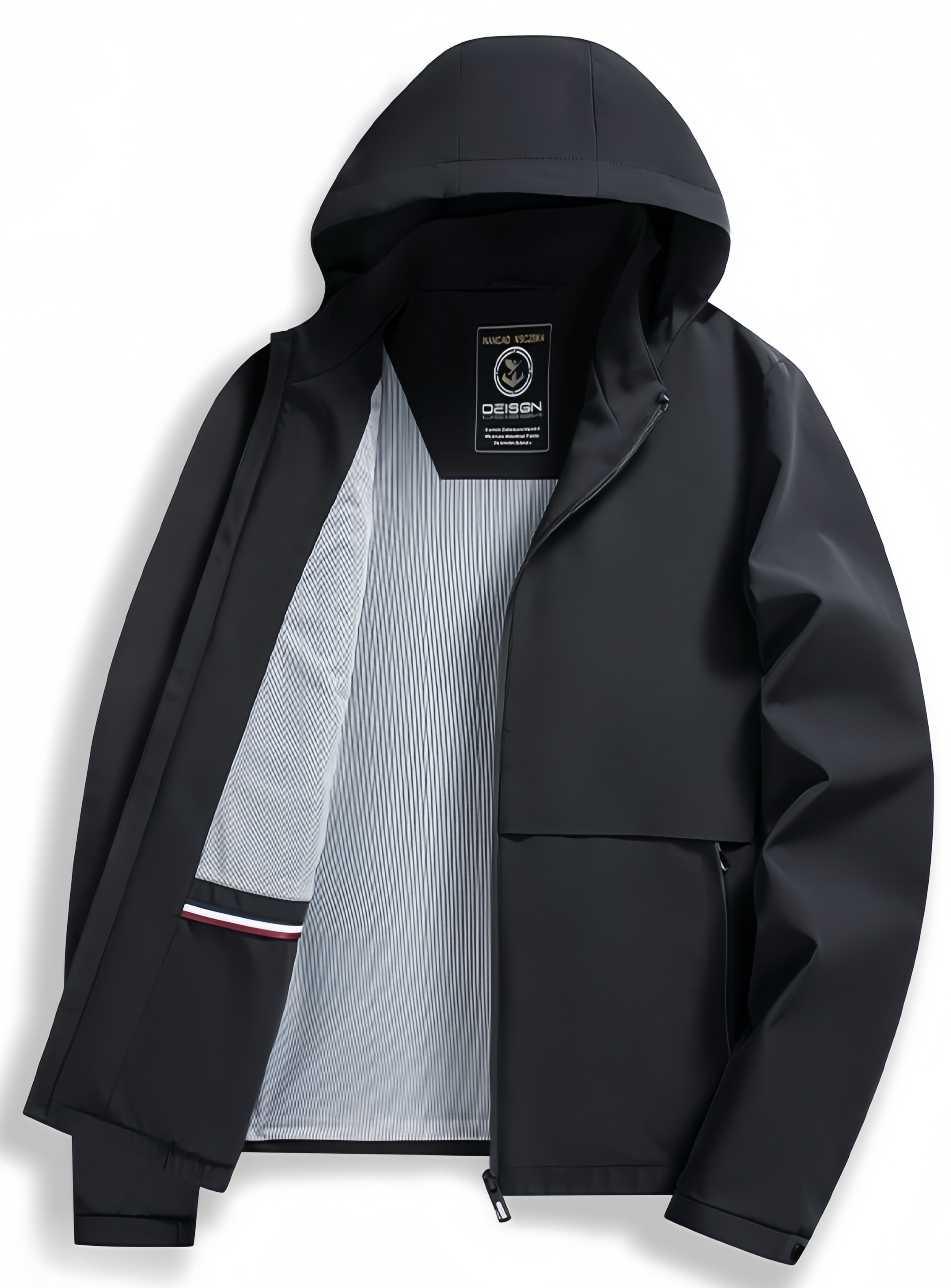 新款高端休闲行政商务男装春秋夹克外套男士礼物