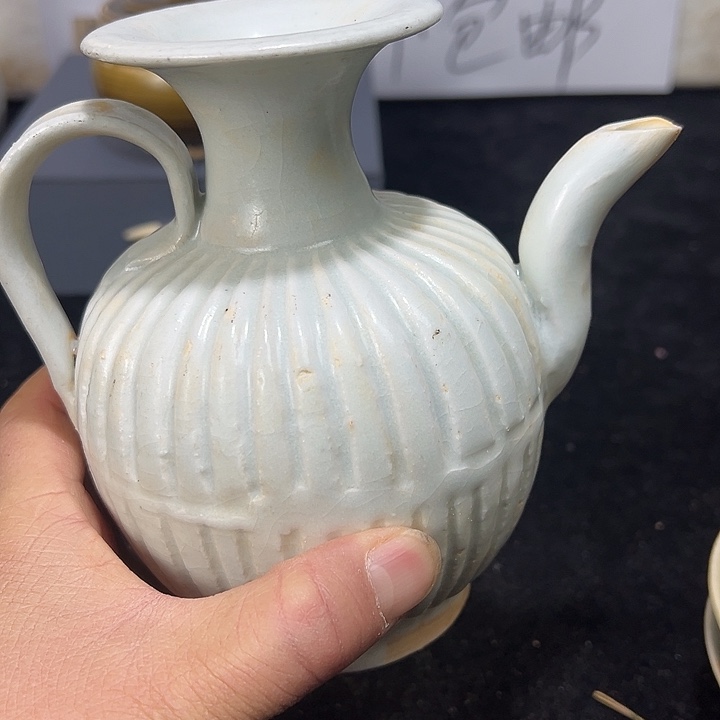 其他陶青白瓷酒壶