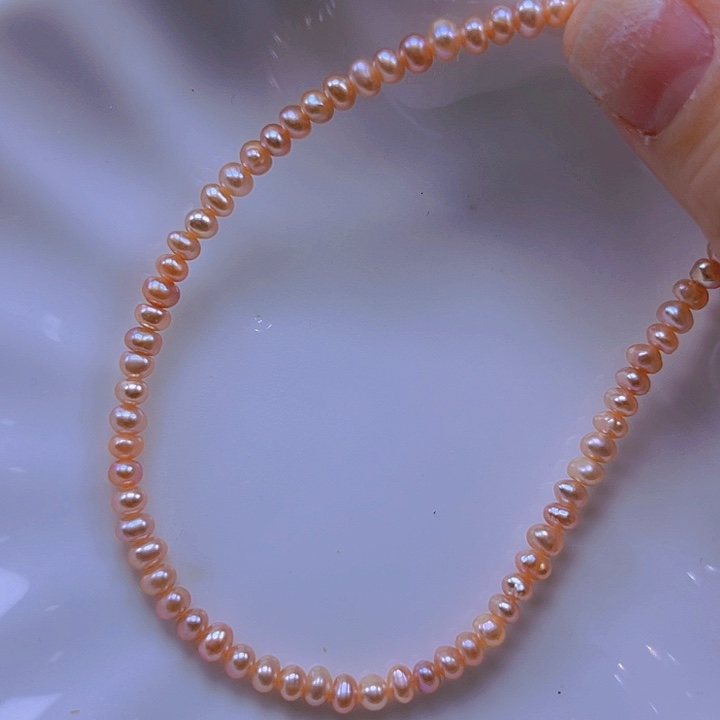 淡水珍珠手绳合金