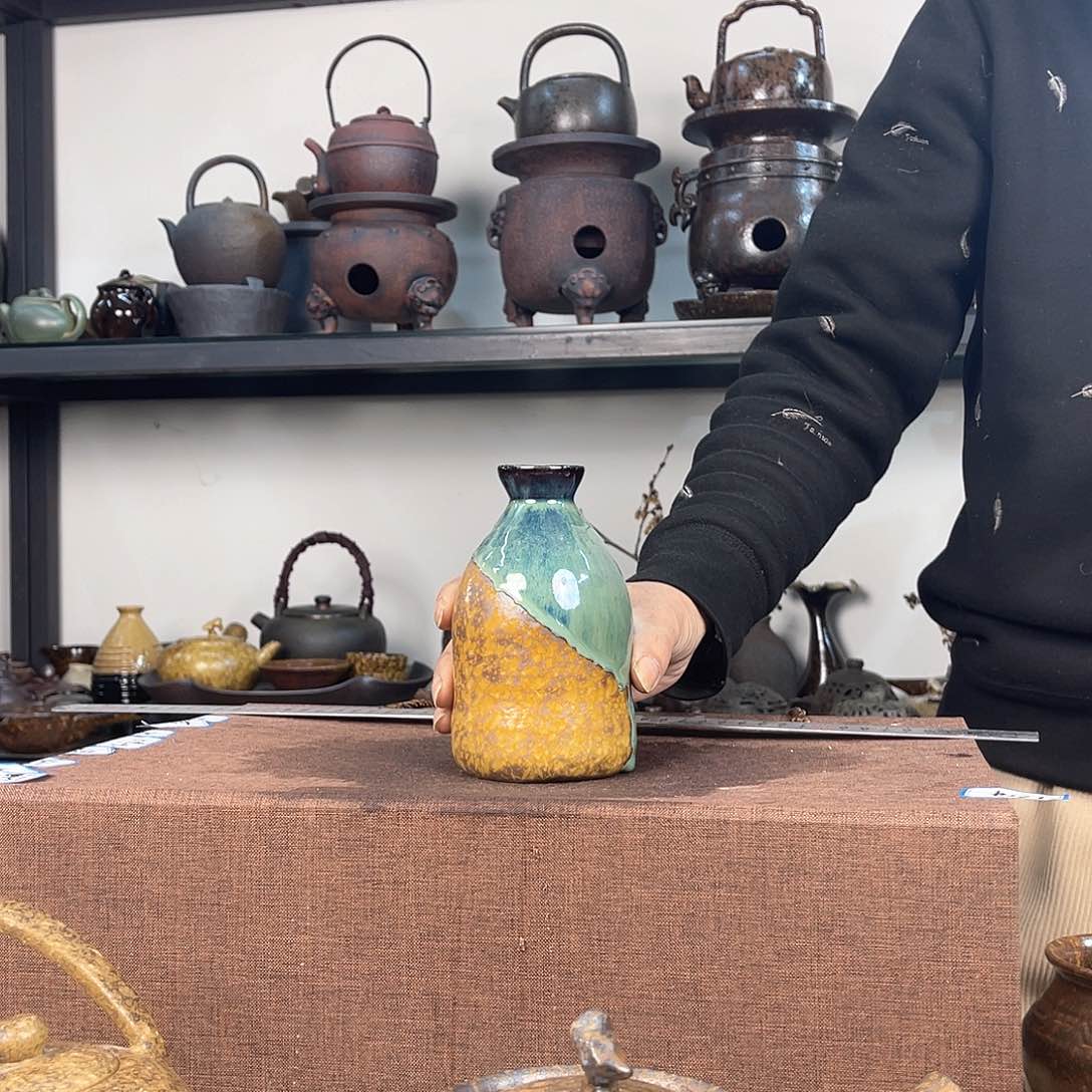 紫泥茶壶紫砂粗陶茶器