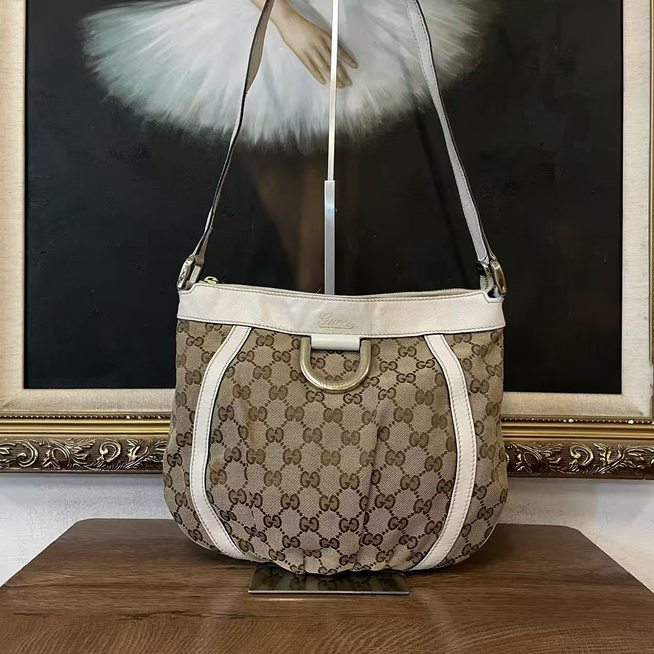 95新 GUCCI/古驰 gucci单肩包/004574/尺寸29*24