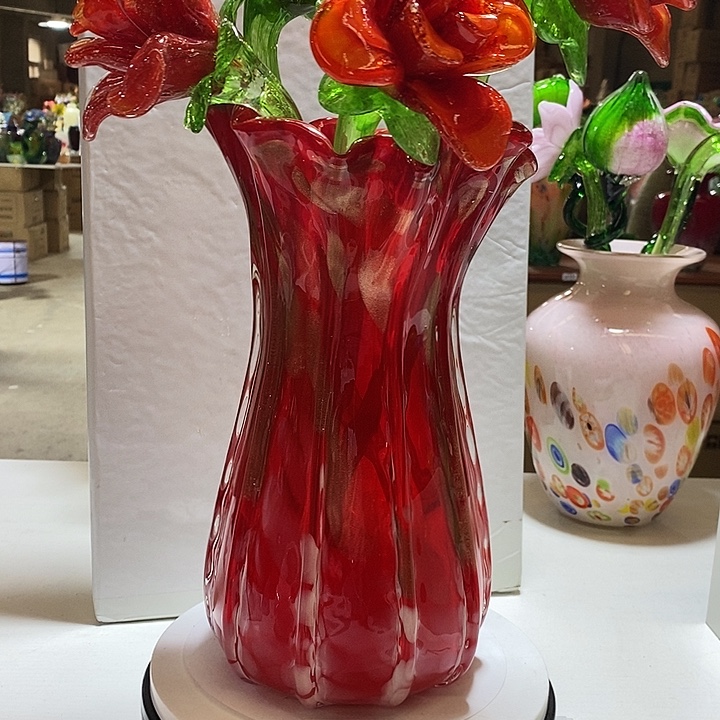 花瓶高33厘米口径15厘米