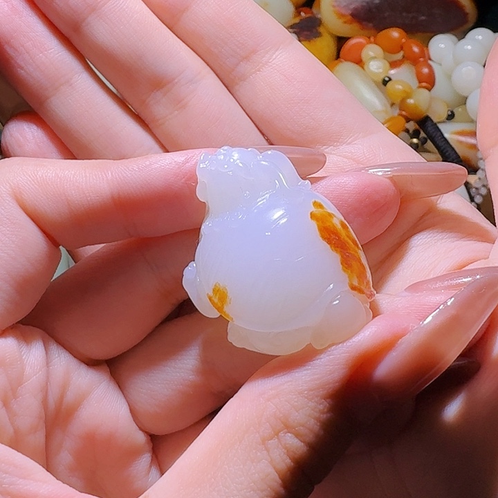 和田玉挂件未镶嵌Y*