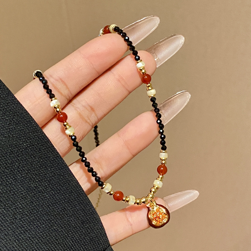 【百福石榴】简约高级感气质小众A3918