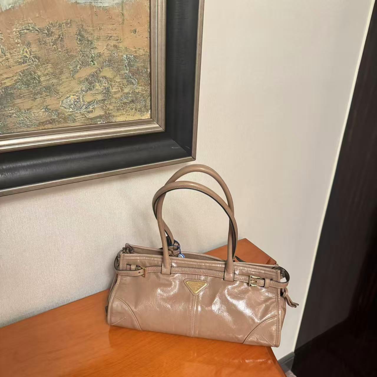 95新 Prada/普拉达 乱乱子中古/女士/手提包/117018
