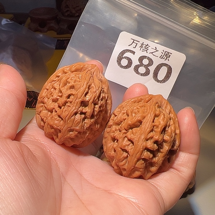 吊坠桃核42全品红锦鲤……