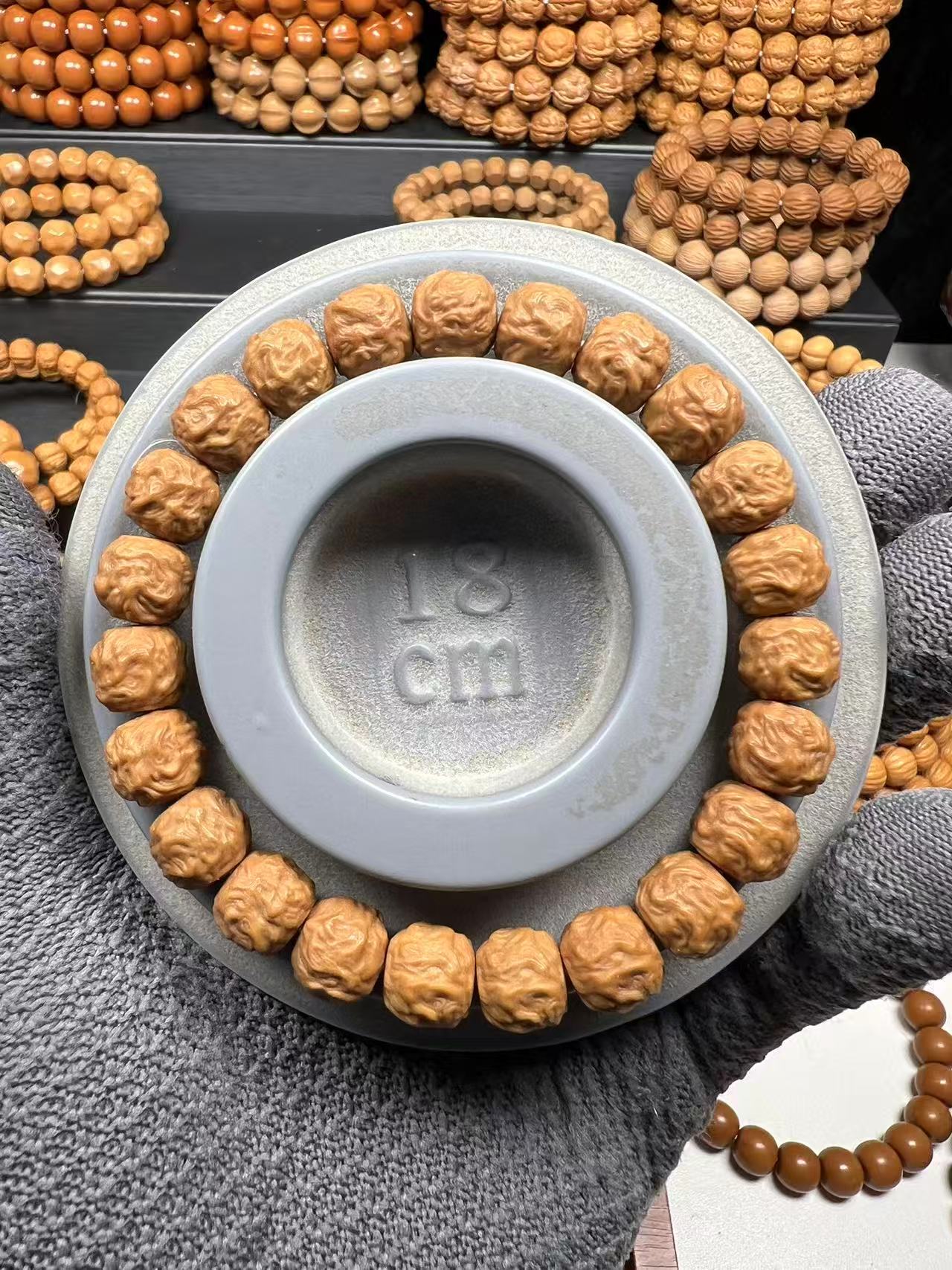 老登·猴头·龙蛇之变10mm+（精品高档猴头手串）