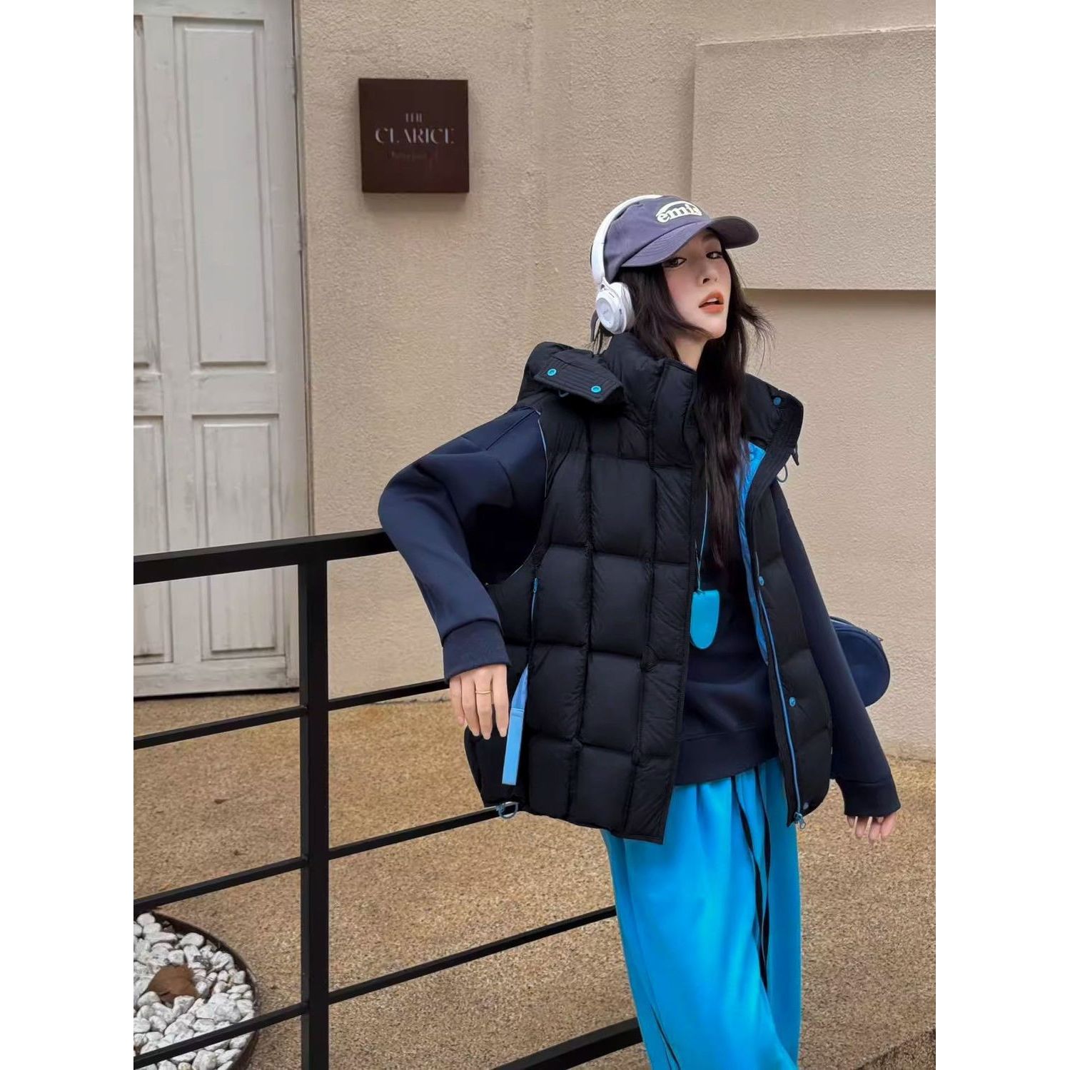 洋气棉马甲女款2025新款秋冬季外套女外穿马夹加厚背心小个子上衣