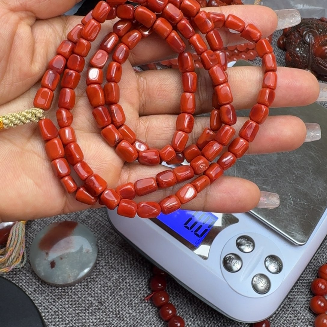 *****南红玛瑙未镶嵌手链