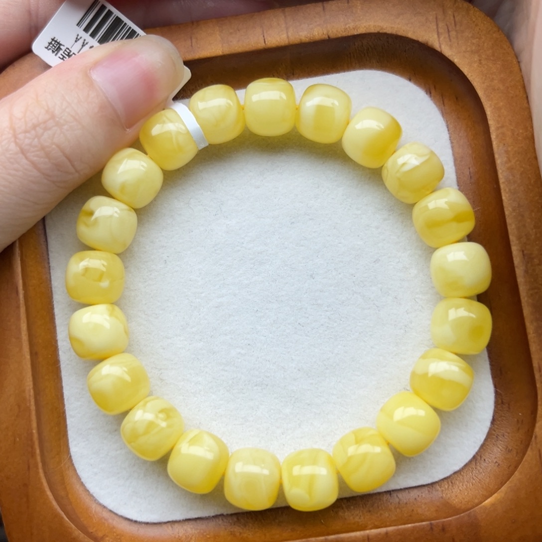 蜜蜡未镶嵌珠宝奇石10mm