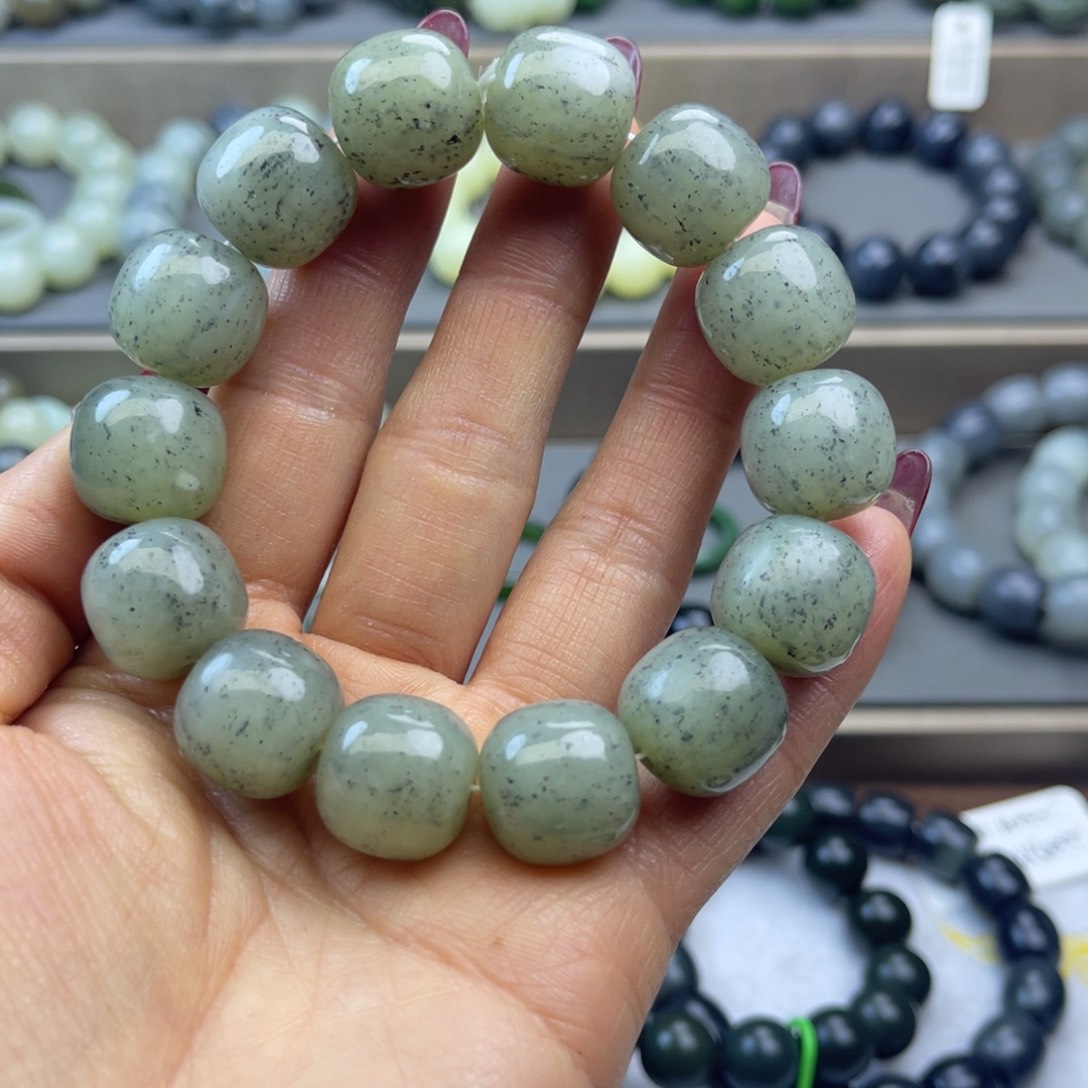 和田玉手链未镶嵌