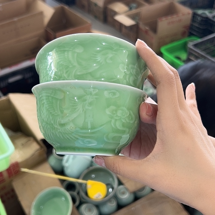 小米茶器龙泉青瓷