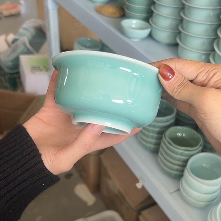 小米茶器龙泉青瓷