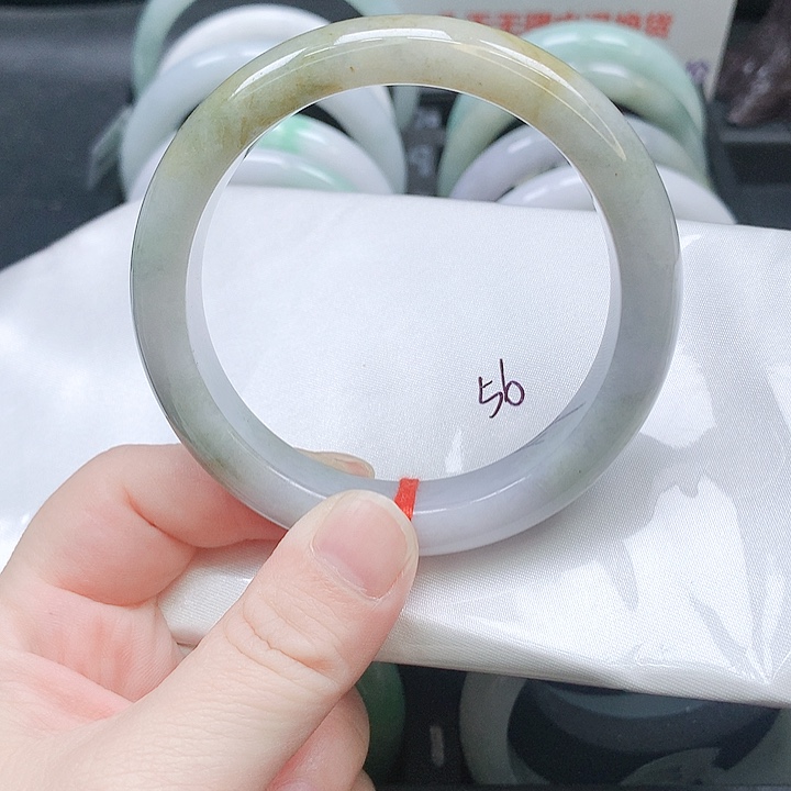 翡翠未镶嵌手镯528