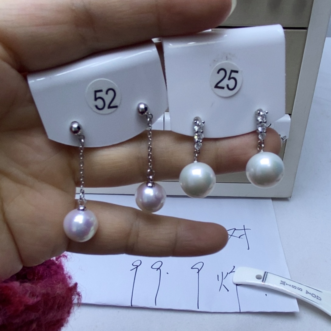耳饰未镶嵌淡水珍珠