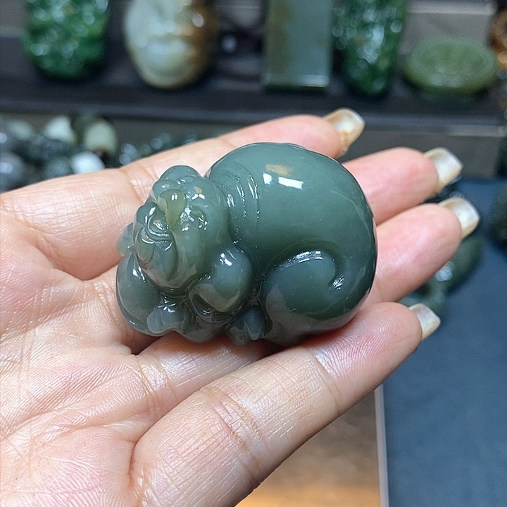 和田玉挂件未镶嵌