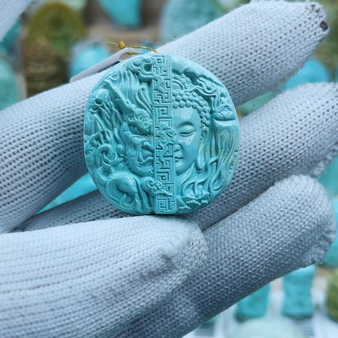 绿松石未镶嵌珠宝奇石