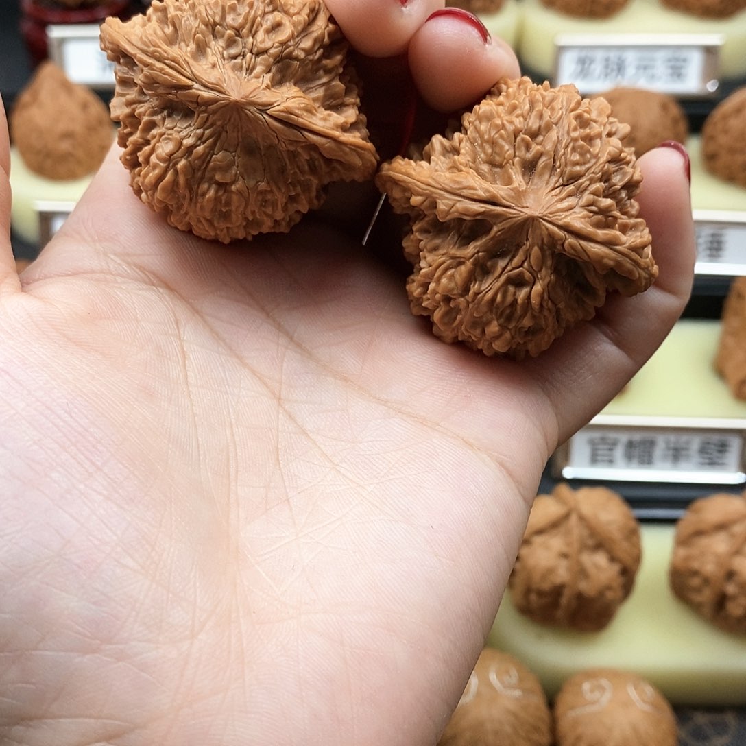 文玩核桃把件满天星44全品933